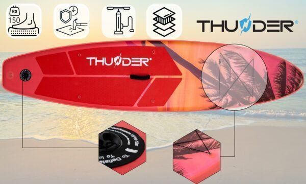 SUP-доска THUNDER WOOD 320 KM_WOOD фото