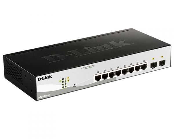 Комутатор D-Link DGS-1210-10/FL 10xGE, 2xSFP, L2 RC_DGS-1210-10/FL фото