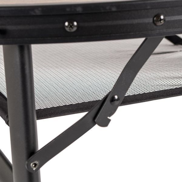 Стіл Bo-Camp Melrose Oval 120x80 cm Black/Wood look (1404220) DS_DAS302785 фото