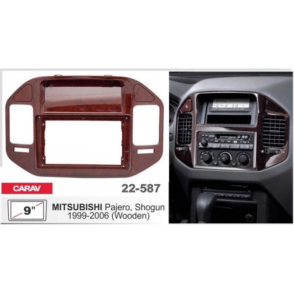 Перехідна рамка Mitsubishi Pajero Carav 22-587 AV_22-587 фото