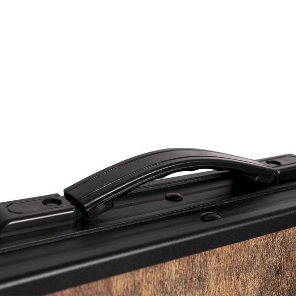 Стіл Bo-Camp Melrose Oval 120x80 cm Black/Wood look (1404220) DS_DAS302785 фото