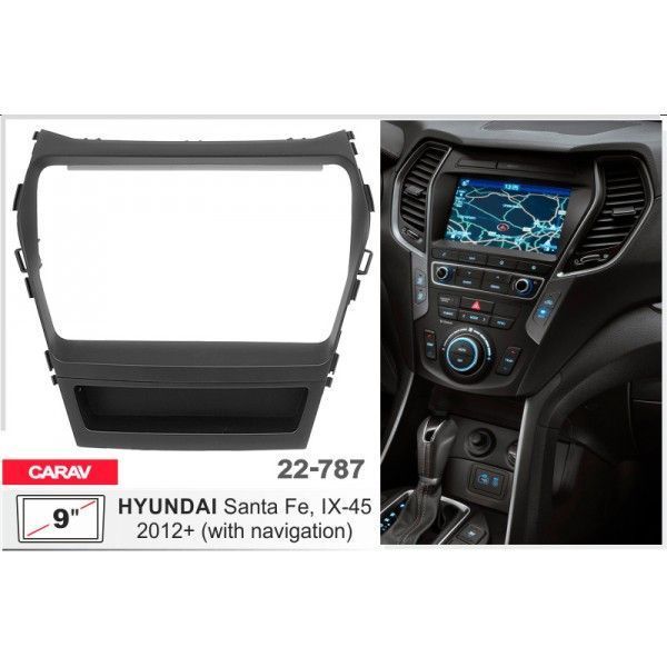 Перехідна рамка CARAV 22-787 для Hyundai Santa Fe, ix45 AV_22-787 фото