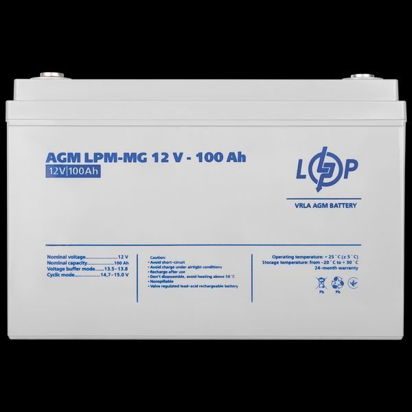 Аккумулятор мультигелевый LPM-MG 12V - 100 Ah LP_3877 фото