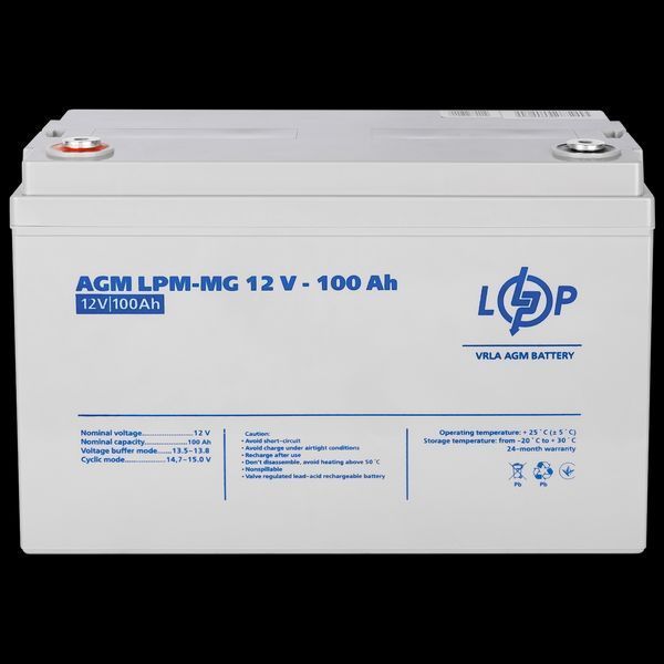 Аккумулятор мультигелевый LPM-MG 12V - 100 Ah LP_3877 фото