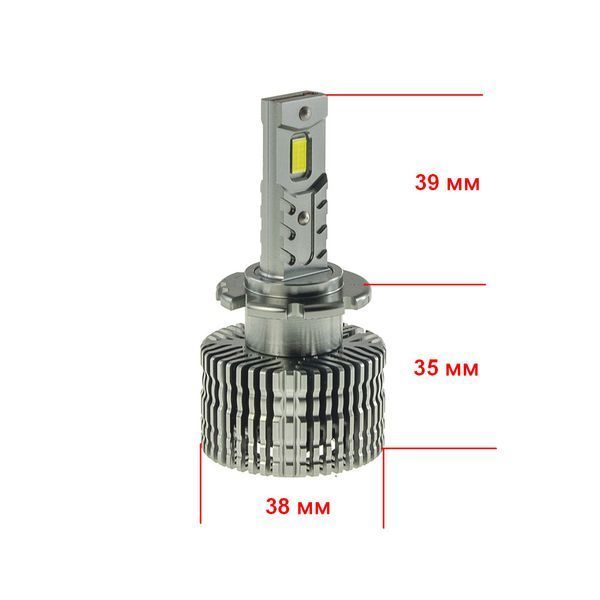 Лампа головного света DECKER LED PL-04 6K D2, 1 шт CY_НФ-00001439 фото