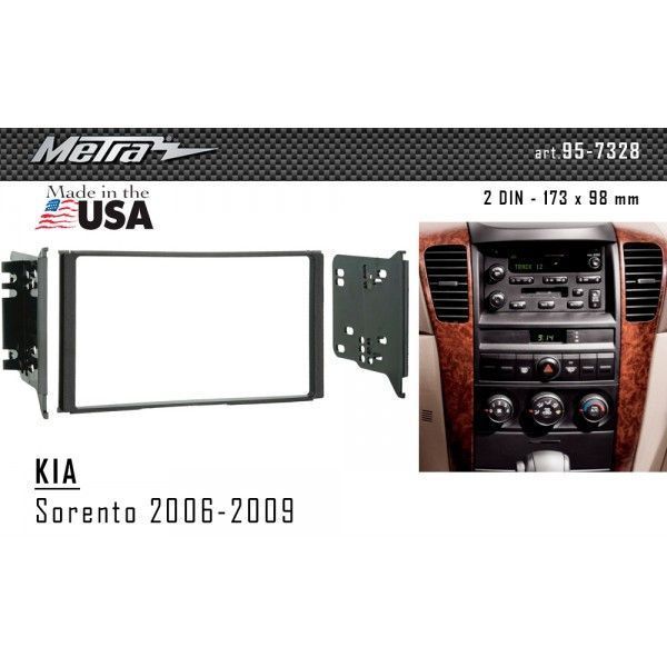Перехідна рамка Metra 95-7328 для KIA Sorento AV_95-7328 фото