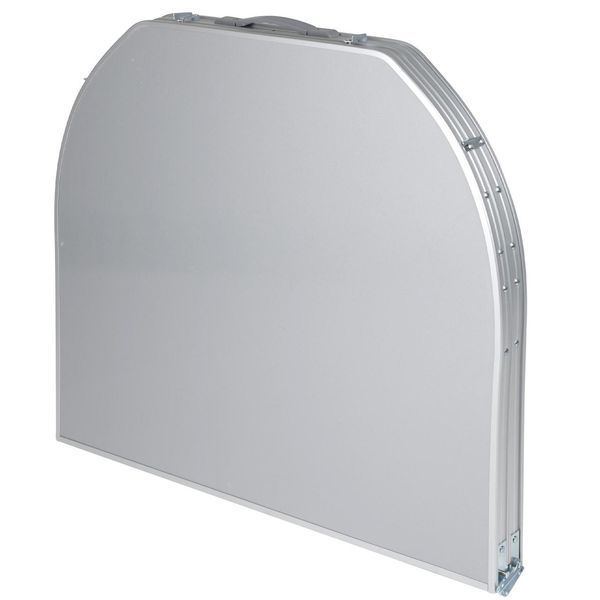 Стіл Bo-Camp Premium Oval 120x80 cm Grey (1404420) DS_DAS302789 фото