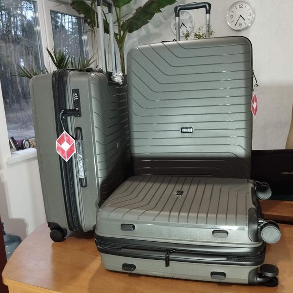 Валіза Swissbrand Eden (L) Charcoal (SWB_LHEDE174L) DS_DAS302514 фото