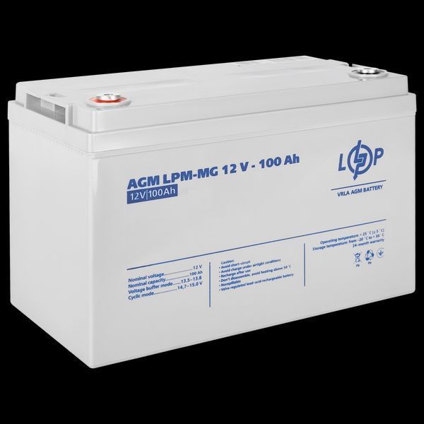 Аккумулятор мультигелевый LPM-MG 12V - 100 Ah LP_3877 фото