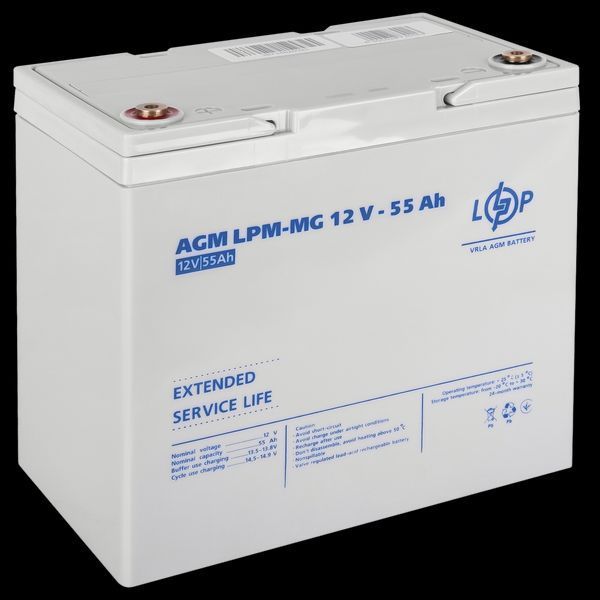 Аккумулятор мультигелевый LPM-MG 12V - 55 Ah LP_3873 фото