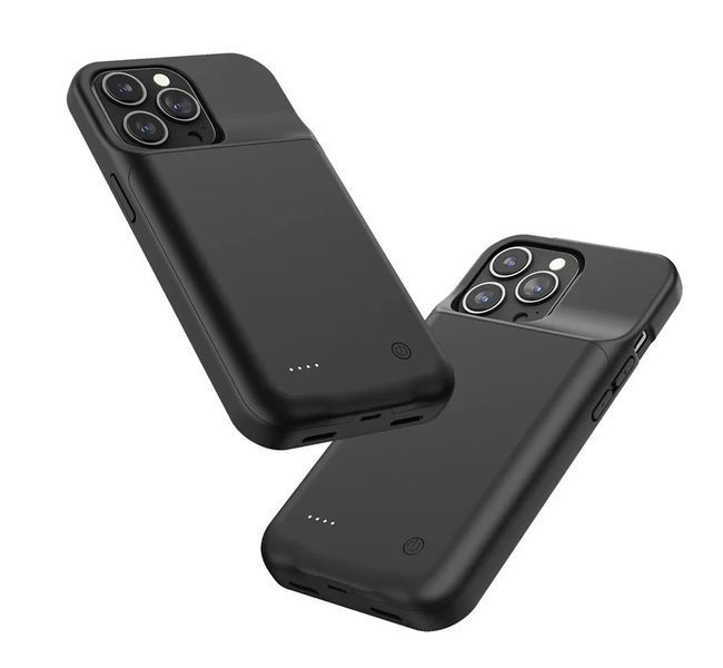 Чохол акумулятор AmaCase для iPhone 13 Pro Max Чорний (4500 мАч) AMA_067 фото