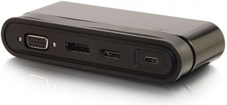 Док станция C2G USB-C > HDMI, Display Port, VGA, USB, Power Delivery 65W RC_CG82392 фото