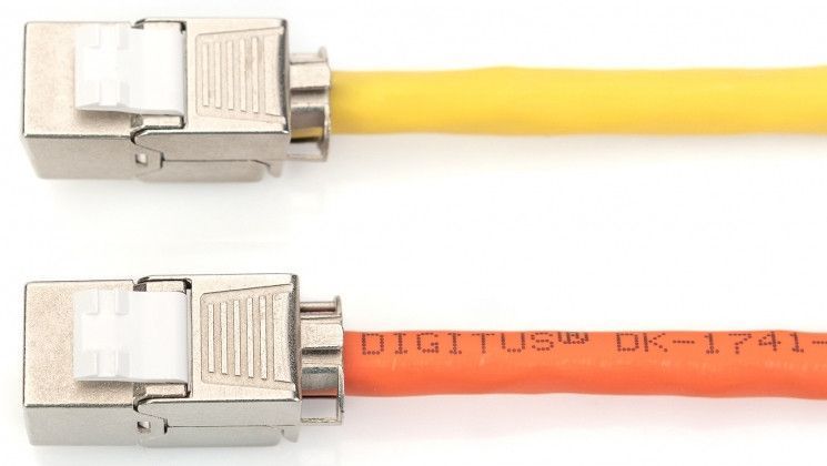 Модуль DIGITUS Keystone САТ 6А RJ45, STP, 24шт. RC_DN-93615-24 фото
