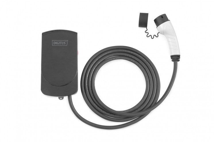Зарядное устройство DIGITUS EV Three Phase, 11kW, Wall Box IP55, 5 m Type 2 cable RC_DN-3P16-050 фото
