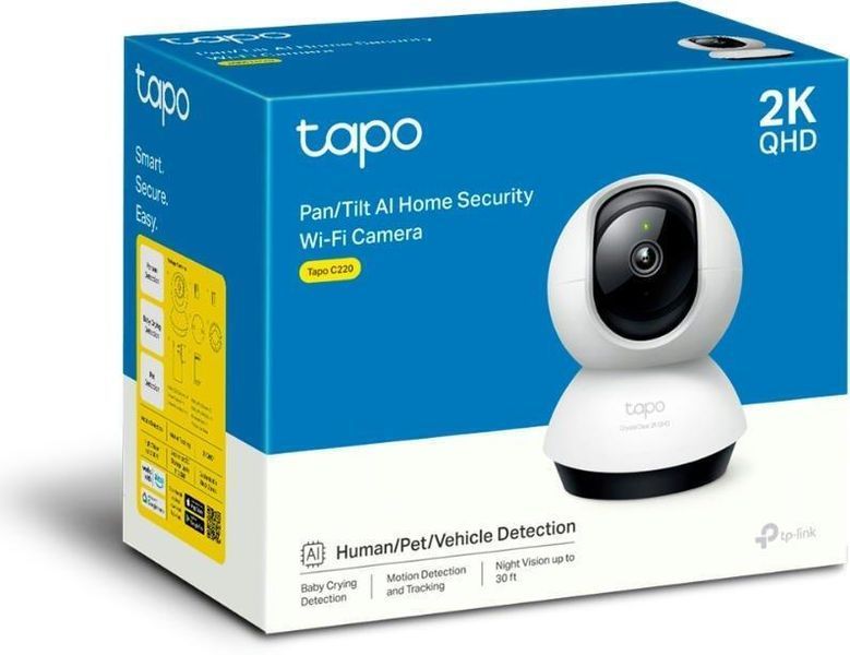 IP-камера TP-LINK Tapo C220 4MP N300 microSD motion detection RC_TAPO-C220 фото