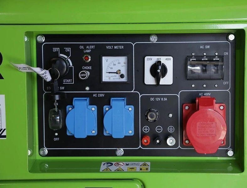Дизельный генератор Zipper ZI-STE7500DSH + газовая плитка Orcamp CK-505 + 4 газовых картриджа 400 мл KM_KZI-STE7500DSH фото