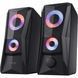 Акустична система Trust GXT 606 Javv 2.0, USB/AUX, RGB, чорний RC_25108_TRUST фото 1