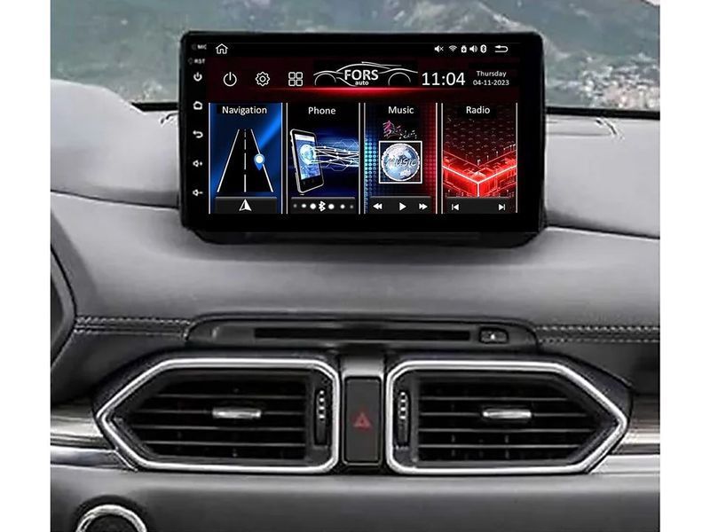 Штатная автомагнитола FORS.auto FS 4 MAX для Mazda CX-5 (4+32Gb, 9") 2018+ FA_FS-5177 фото