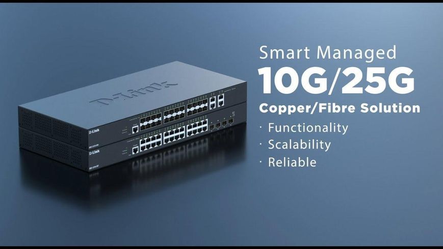 Комутатор D-Link DXS-1210-28S 24xSFP+, 4x10GE, Smart RC_DXS-1210-28S фото