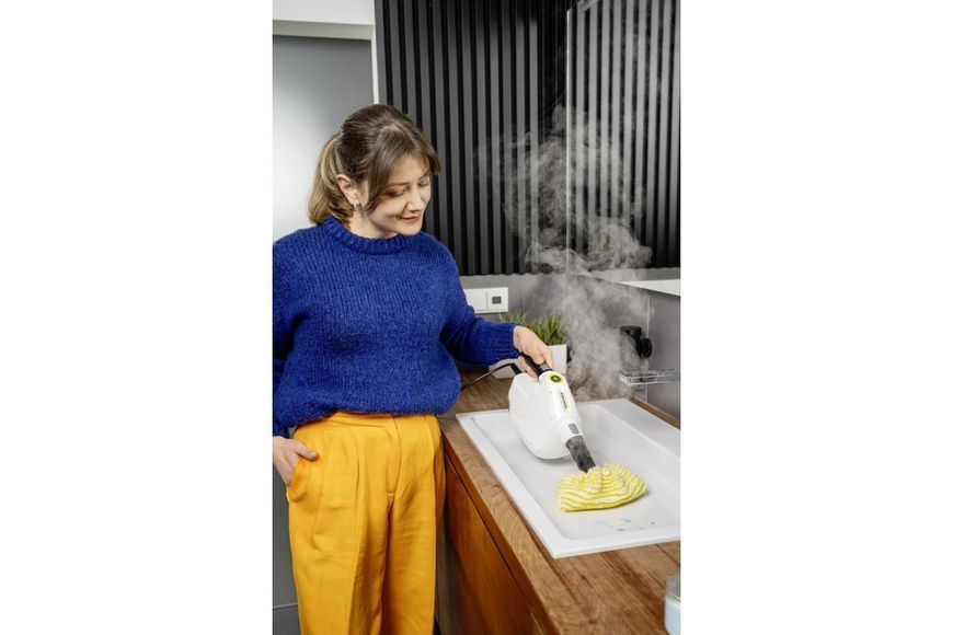 Пароочисник SC 1 Multi Comfort, 1300Вт, 200мл, білий Karcher RC_1.516-416.0 фото