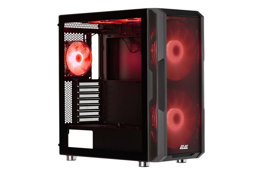 2E Gaming Корпус Contego Neo GW05 без БП 2xUSB3.0, 1xUSB Type-C 2x200мм ARGB, 3x120мм ARGB VGA 380мм LCS ready RC_2E-GW05 фото