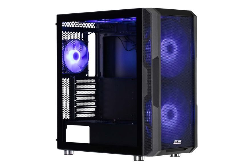 2E Gaming Корпус Contego Neo GW05 без БП 2xUSB3.0, 1xUSB Type-C 2x200мм ARGB, 3x120мм ARGB VGA 380мм LCS ready RC_2E-GW05 фото