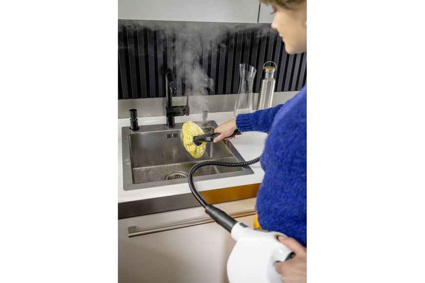 Пароочисник SC 1 Multi Comfort, 1300Вт, 200мл, білий Karcher RC_1.516-416.0 фото