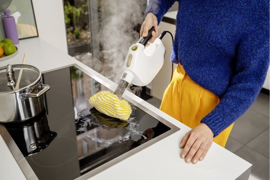 Пароочисник SC 1 Multi Comfort, 1300Вт, 200мл, білий Karcher RC_1.516-416.0 фото