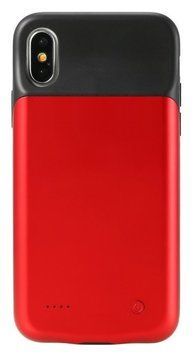 Чохол акумулятор AmaCase для iPhone X/XS Червоний (3200 маг) AMA_007 фото