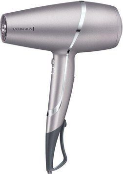 Фен ProLuxe You Adaptive, 2400Вт, режимов-3, дифузор, иониз-я, хол. обдув, турбо режим, серый Remington RC_AC9800 фото