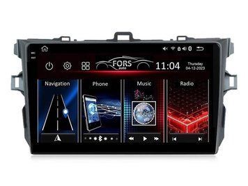Штатная автомагнитола FORS.auto FS 2 PRO для Toyota Corolla (2+32Gb, 9") 2006-2013 FA_FS-2134 фото