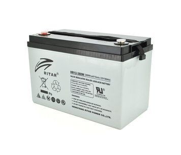 Акумуляторна батарея AGM RITAR HR12380W 12V 100Ah (328Х172Х215(220) U_13811 фото