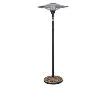 Електрообігрівач у формі парасольки, 2 режими, 220V, 1500/3000W, античний, фіксований U_01194 фото