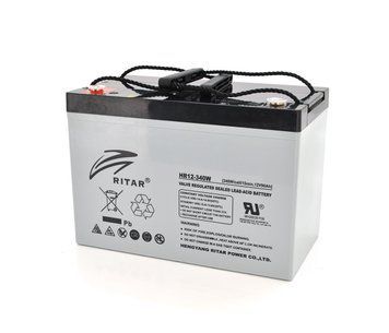 Аккумуляторная батарея AGM RITAR HR12340W 12V 90Ah (307х169х210(215) U_12704 фото