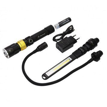 Ліхтар професійний Mactronic Beemer 4 (350 Lm + UV 390 nm) Ultraviolet Focus USB Recharg (PWL0021) DS_DAS301725 фото