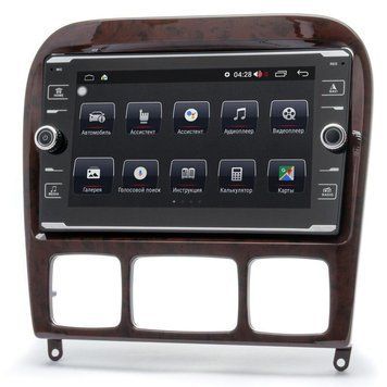 Штатна автомагнітола Prime-X 22-135/8K, 4+64, 4G для MERCEDES S-klasse (W220) 1998-2005 PX_2000000018973 фото