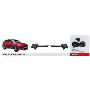 Фары доп.модель Mazda CX-5 2018-/MZ-992L/LED-10W/эл.проводка (MZ-992Led) OL_44569 фото