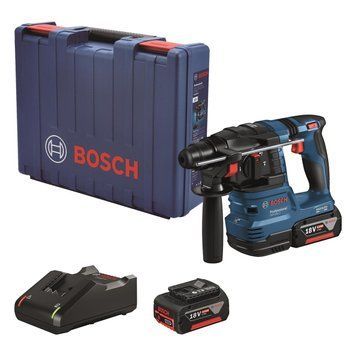 Акумуляторний перфоратор Bosch GBH 185-LI SDS-Plus 18В акб 2х4Ач 1.9Дж 2.3кг RC_0.611.924.021 фото