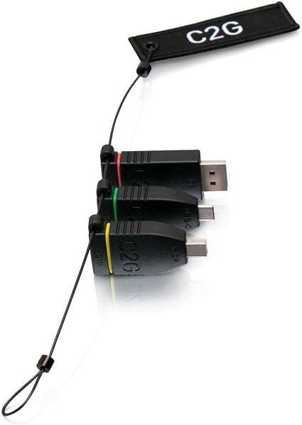 Комплект переходников C2G Adapter Ring HDMI > mini Display Port, Display Port, USB-C RC_CG84268 фото