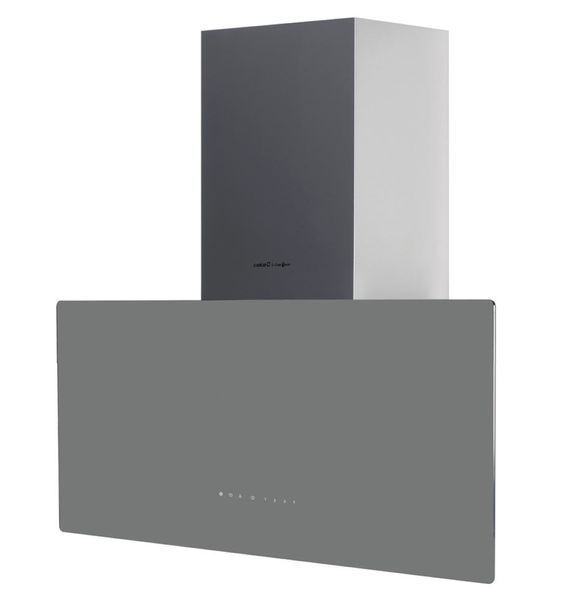 Cata & Can Вытяжка наклонная Roca, 80см, 1400м.куб/ч, Greco 80 gr, серый RC_02145203 фото