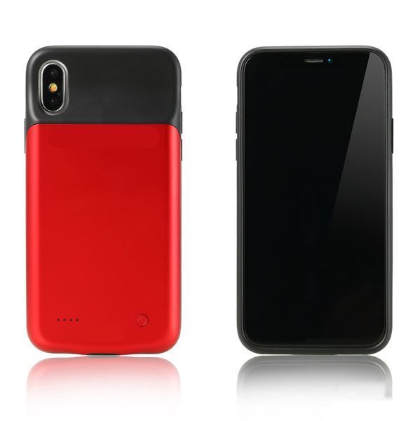 Чохол акумулятор AmaCase для iPhone X/XS Червоний (3200 маг) AMA_007 фото