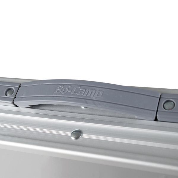 Стіл Bo-Camp Premium Oval 150x80 cm Grey (1404405) DS_DAS302787 фото