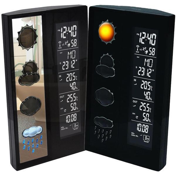 Метеостанція Technoline WS6650 Black (WS6650) (без акумулятора та зарядного пристрою) DS_DAS302709 фото