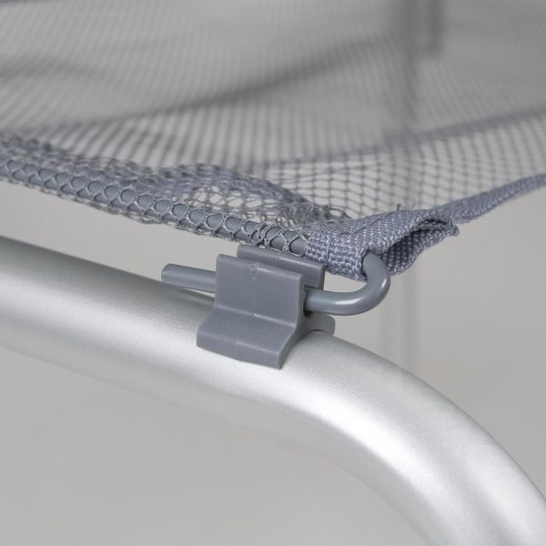 Стіл Bo-Camp Premium Oval 150x80 cm Grey (1404405) DS_DAS302787 фото