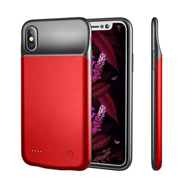 Чохол акумулятор AmaCase для iPhone X/XS Червоний (3200 маг) AMA_007 фото