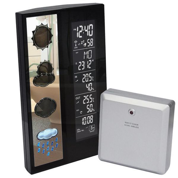 Метеостанція Technoline WS6650 Black (WS6650) (без акумулятора та зарядного пристрою) DS_DAS302709 фото