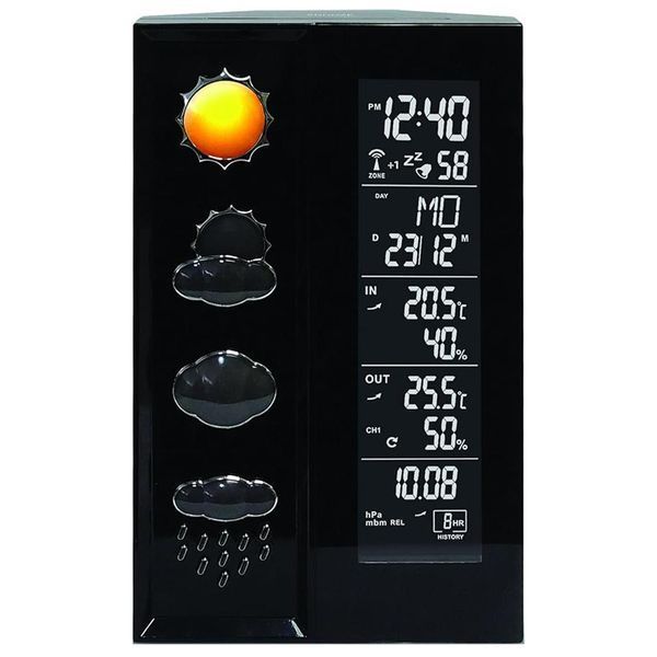 Метеостанція Technoline WS6650 Black (WS6650) (без акумулятора та зарядного пристрою) DS_DAS302709 фото
