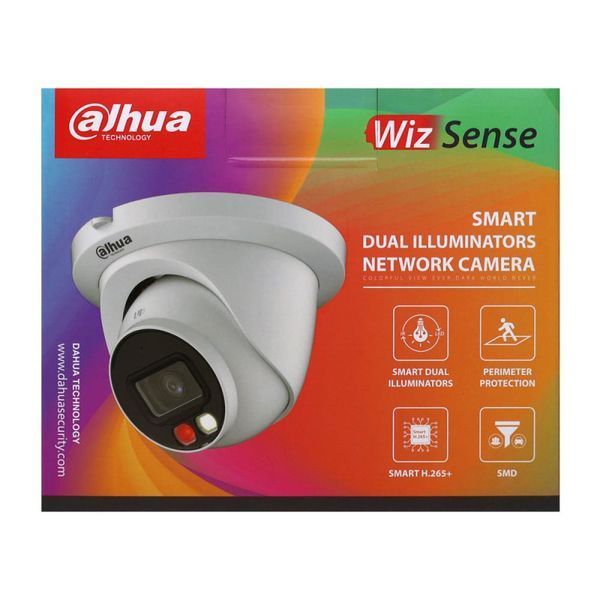 Видеокамера Dahua DH-IPC-HDW2849TM-S-IL, 8 Мп, купольная Smart Dual Light U_33886 фото