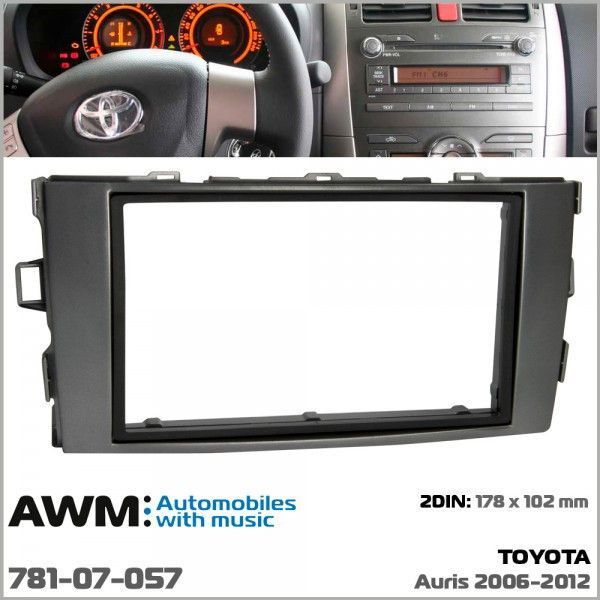 Перехідна рамка Toyota Auris AWM 781-07-057 AV_781-07-057 фото