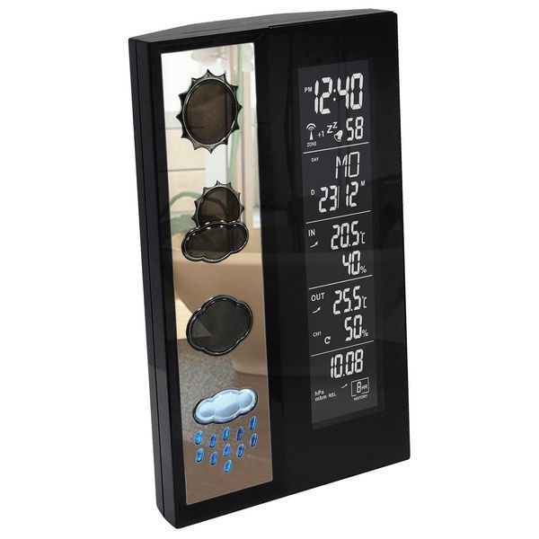 Метеостанція Technoline WS6650 Black (WS6650) (без акумулятора та зарядного пристрою) DS_DAS302709 фото